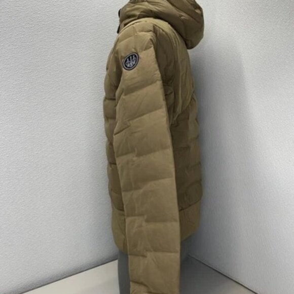 NEW BERETTA Mens Jacket Otter Brown Size M Tarandus Insulated Hooded Full Zip - Picture 10 of 12